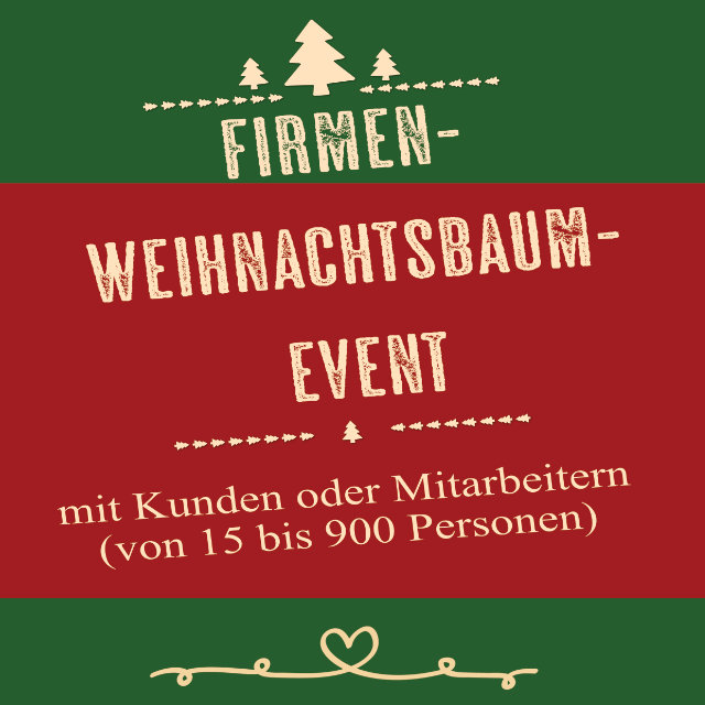 Titelbild Firmen-Weihnachtsbaum-Event
