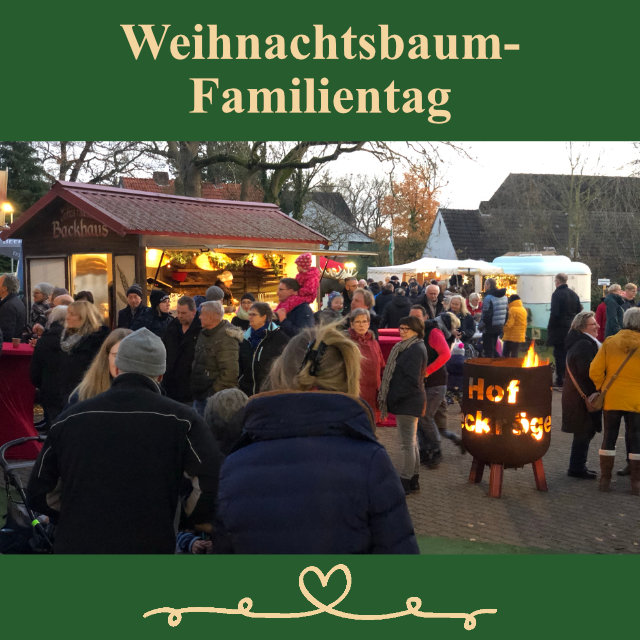 Titelbild Weihnachtsbaum Familientag